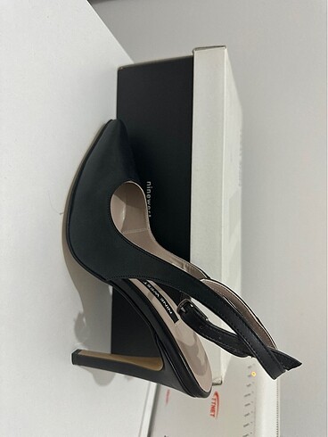 Nine West Nine west siyah topuklu ayakkabı