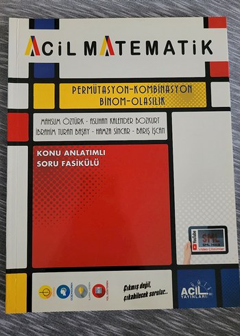 Acil Matematik Permütasyon-Kombinasyon Soru Fasikülü