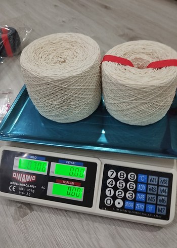 Beden beyaz Renk Minimalist Beyaz İp 700 Gram