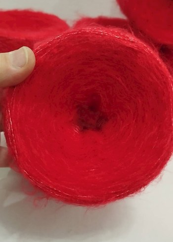 Kırmızı Tiftik İp 600 Gram - Görsel 2