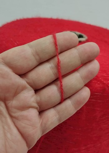 Kırmızı Tiftik İp 600 Gram - Görsel 4