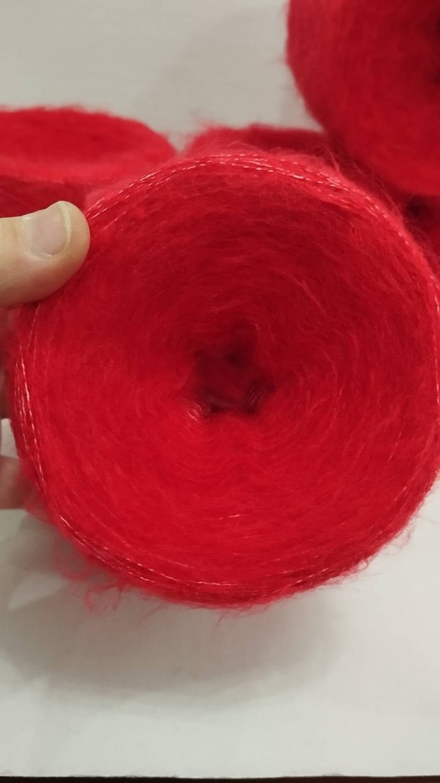 Kırmızı Tiftik İp 600 Gram - Görsel 2