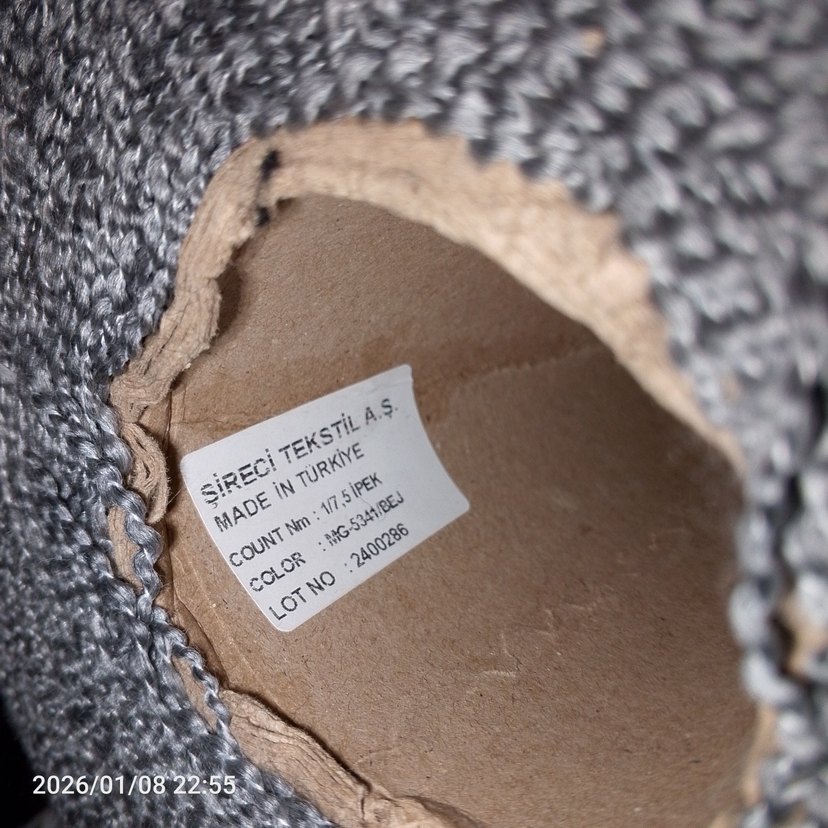 Gri Mevsimlik Merserize Ürün İpek İçeriyor 
600 Gram - Görsel 4