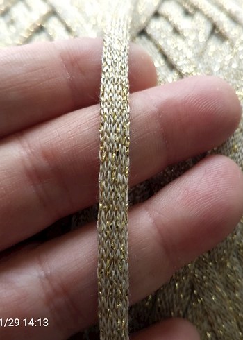 Simli Ribon İp 100 Gram - Görsel 3