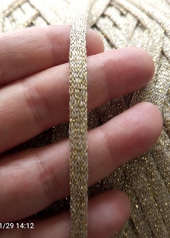 Simli Ribon İp 100 Gram - Görsel 4