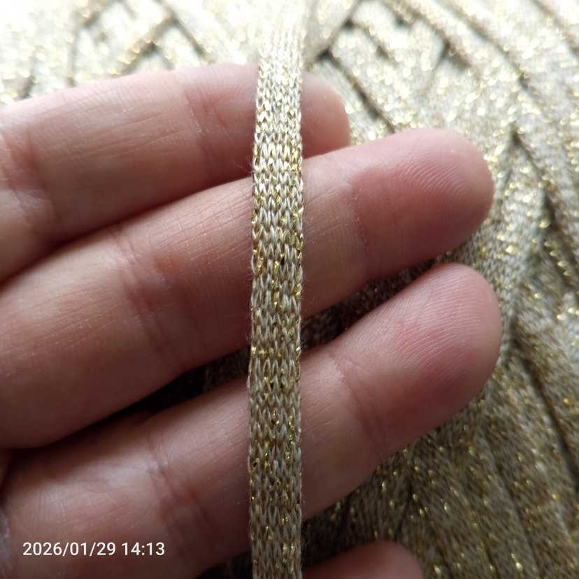 Simli Ribon İp 100 Gram - Görsel 3