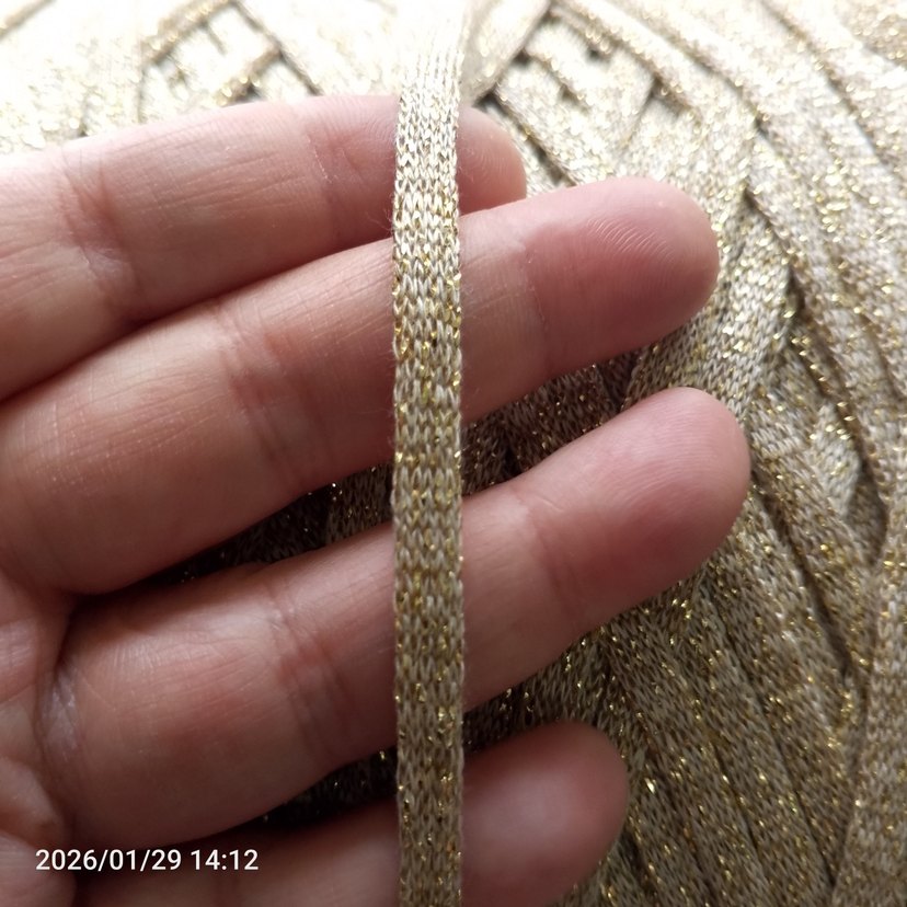 Simli Ribon İp 100 Gram - Görsel 4