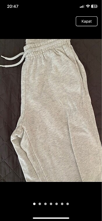 H&M Gri Eşofman Altı