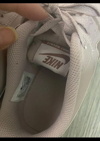 Nike Pembe Bağcıklı Kadın Günlük Spor Ayakkabı