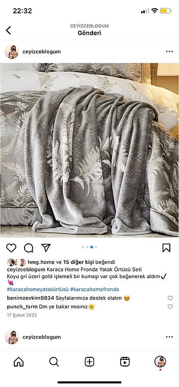 Beden Yatak örtüsü seti