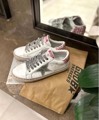 Golden Goose Deluxe Golden goose kadın pembe ayakkabı