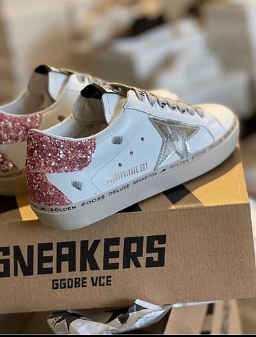 38 Beden Golden goose kadın pembe ayakkabı