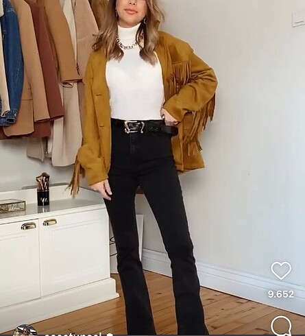 Zara püsküllü ceket