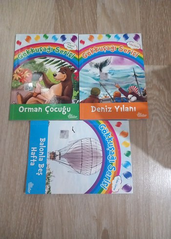Gökküşağı Serisi 3 Kitap Seti - Çocuk Kitapları