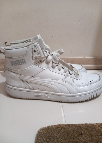 Beyaz Puma Platform Spor Ayakkabı