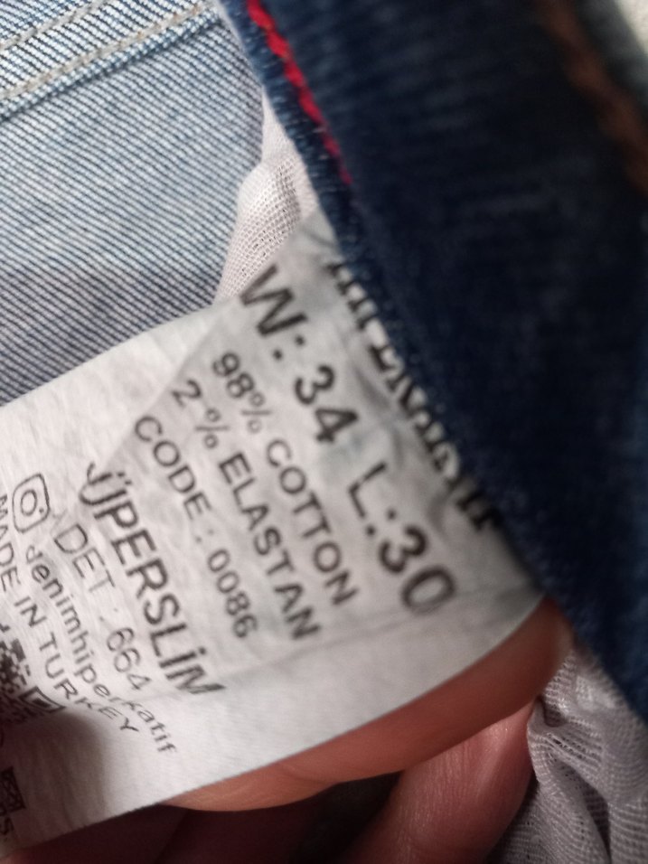 Mavi Erkek Denim Jean Pantolon - Görsel 2