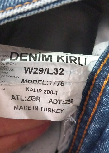 Düğmeli Regular Fit Erkek Kot Pantolon - Görsel 3