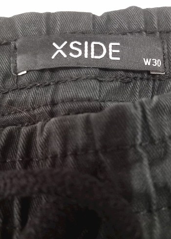 Erkek Siyah Rahat Kesim Sokak Pantolonu - Görsel 2