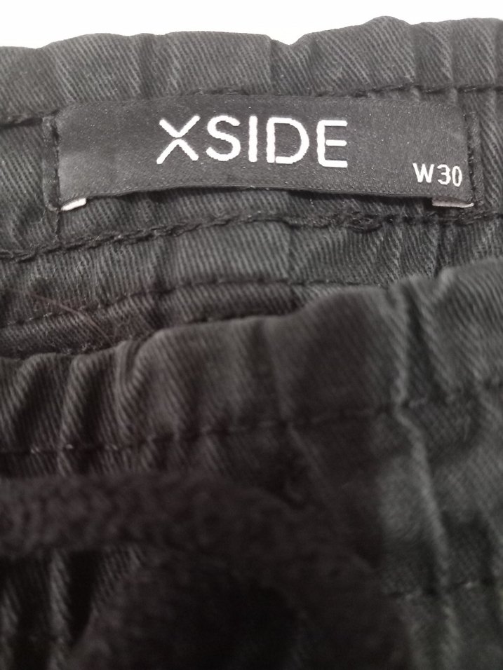 Erkek Siyah Rahat Kesim Sokak Pantolonu - Görsel 2