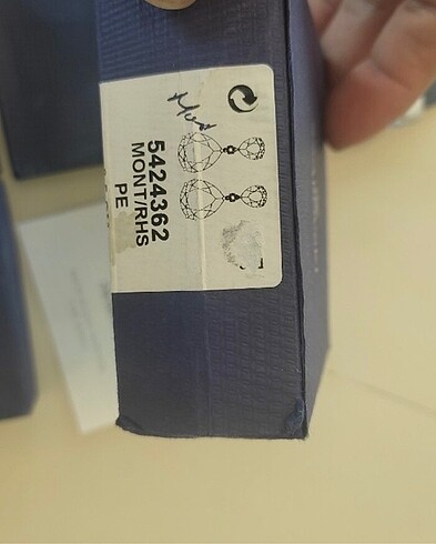 Beden turkuaz Renk Swarovski