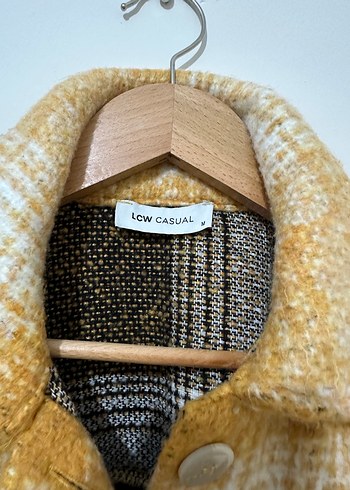 Sarı Uzun Kollu Yün Gömlek - Görsel 3