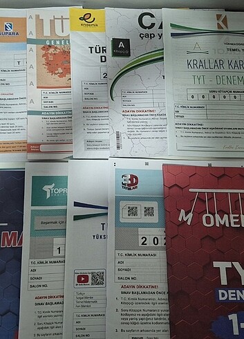 Karışık Deneme Seti