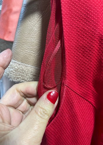 Kırmızı Pilili Uzun Kadın Kalem Elbise - Görsel 10