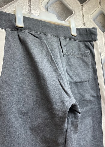 Gri Bel Bantlı Erkek Eşofman Altı - Görsel 5