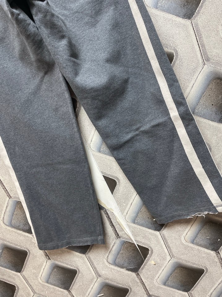 Gri Bel Bantlı Erkek Eşofman Altı - Görsel 4