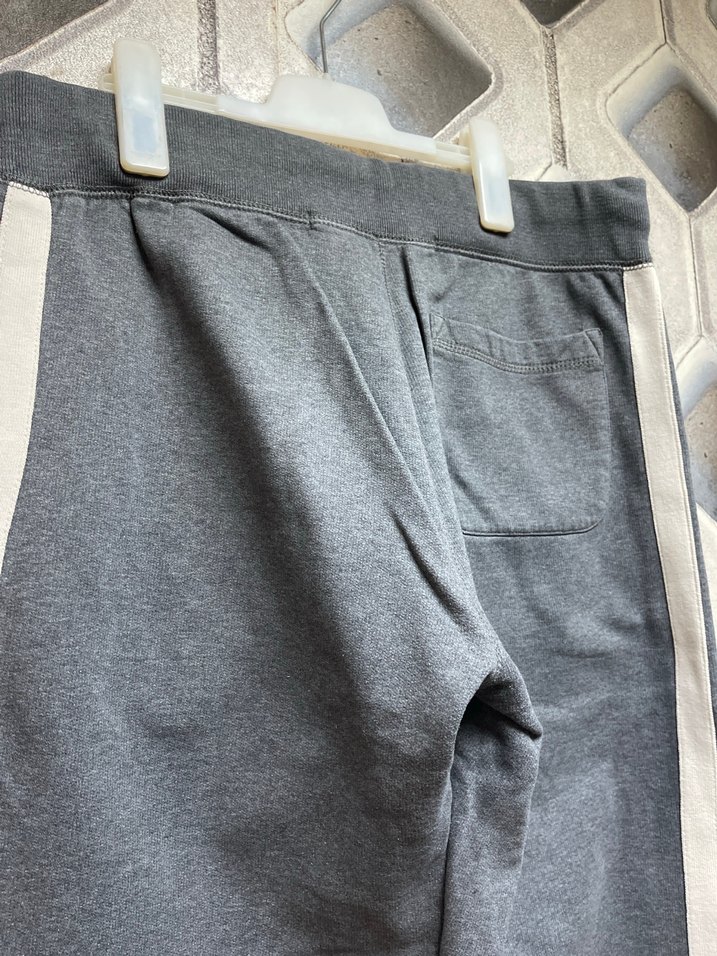 Gri Bel Bantlı Erkek Eşofman Altı - Görsel 5