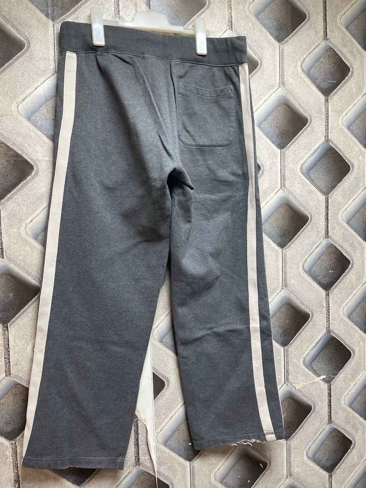 Gri Bel Bantlı Erkek Eşofman Altı - Görsel 3