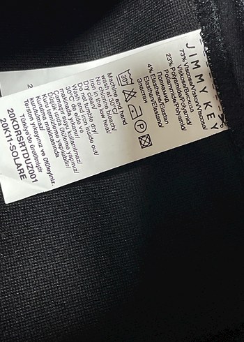 Düğmeli Siyah Mini Şort - Görsel 5