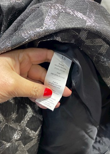 Gri Yılan Desenli Midi Elbise - Görsel 7