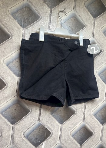 Siyah Kot Kemerli Mini Etek 11/12 yaş çocuk için - Görsel 3