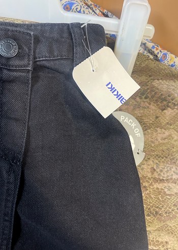 Siyah Kot Kemerli Mini Etek 11/12 yaş çocuk için - Görsel 8