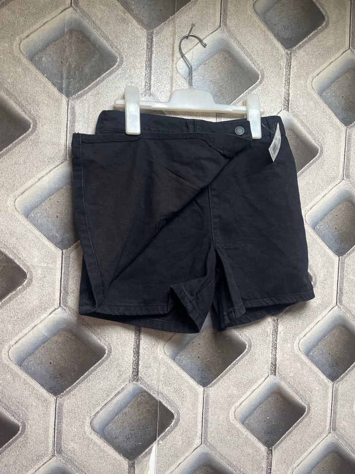 Siyah Kot Kemerli Mini Etek 11/12 yaş çocuk için - Görsel 4