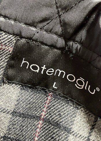 Gri Fermuarlı Erkek Midi Ceket hatemoğlu marka - Görsel 6