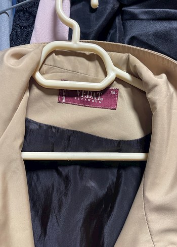 Uzun Kahverengi erkek Ceket kaban - Görsel 8