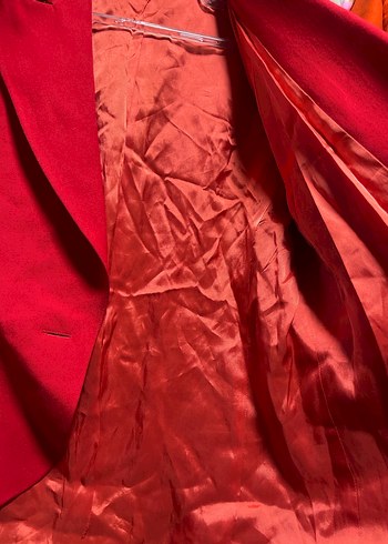 Kısa Kesim Klasik Kırmızı Kadın Blazer etolie marka - Görsel 8