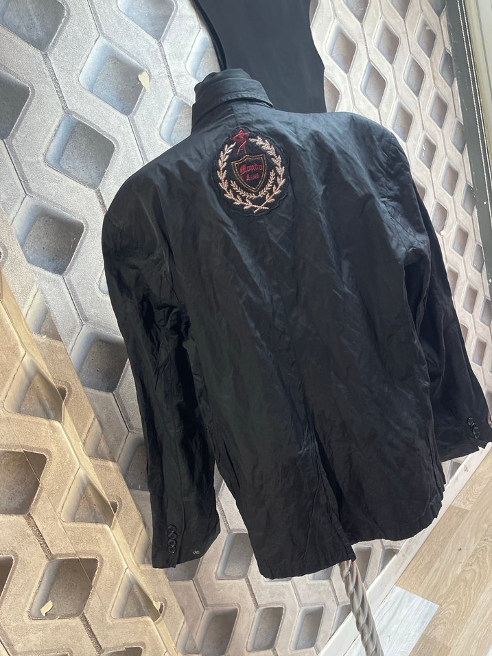 Siyah Nakışlı erkek  Ceket - Görsel 5