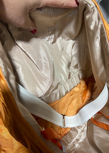 Turuncu Drapeli Straplez Mini Elbise Mint marka - Görsel 8