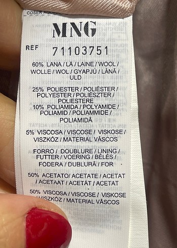 Düğmeli Gri siyah Kadın Blazer Ceket - Görsel 8