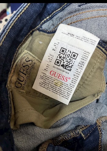 Guess Pulpayetli skiny Kesim Kadın Kot Pantolon