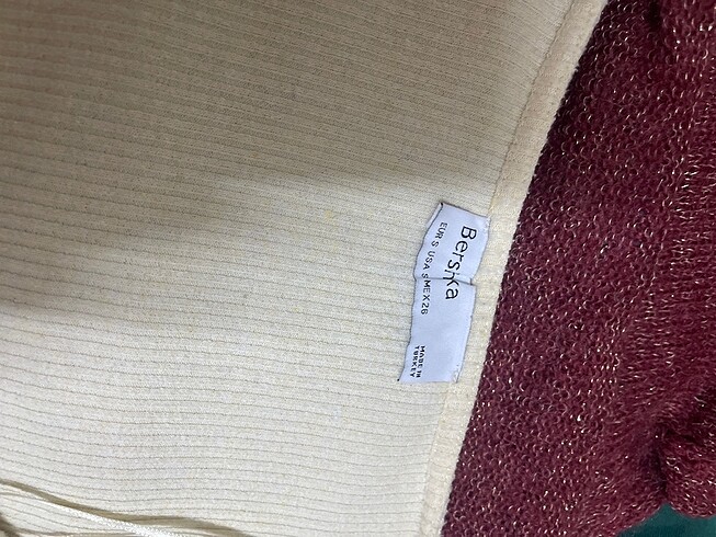 s Beden ten rengi Renk Bershka marka crop