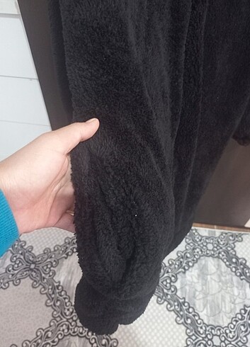 Peluş ceket kürk  - Görsel 6