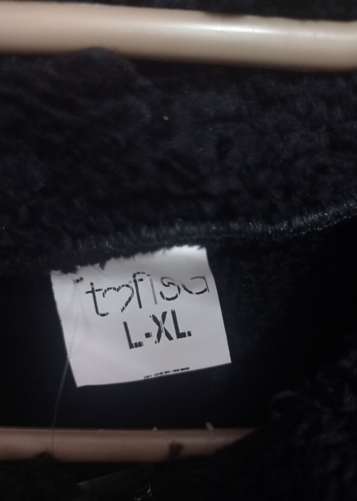 Peluş ceket kürk  - Görsel 3