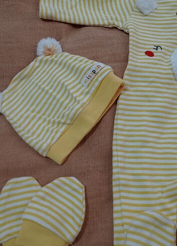 Diğer Unisex tulum eldiven şapka set