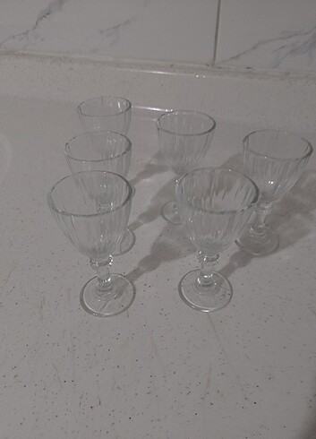 6lı kahve yani Su bardağı  - Görsel 4