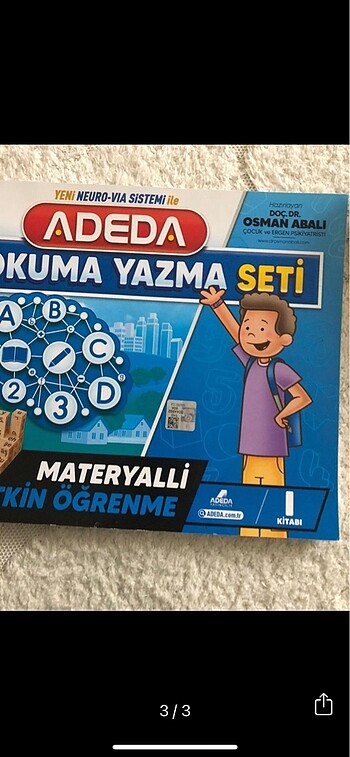 Beden Okuma yazma seti