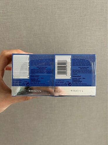 Beden Nivea Aqua sensation bakım kremi